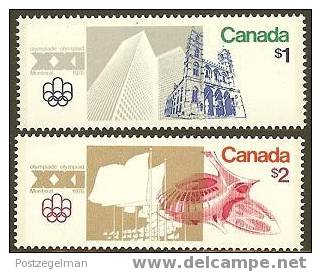 CANADA 1976 MNH Stamp(s) Olympic Games 624-625 # 5651 - Neufs