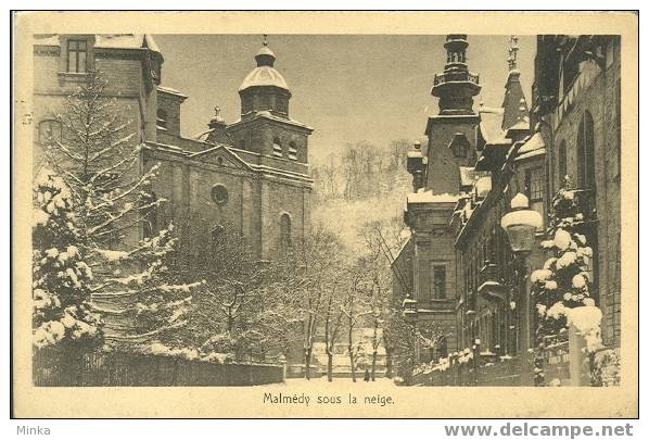 Malmédy Sous La Neige - Malmedy