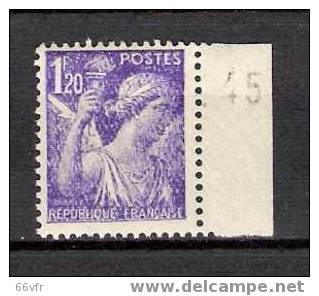 N° 651. Impressions Défectueuse. - Unused Stamps