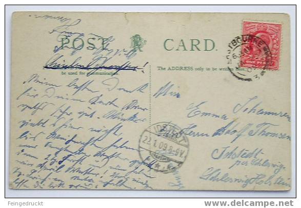 D 1766 - Bexhill - Post Card, 1909 Gelaufen - Other & Unclassified