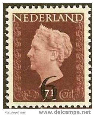 NEDERLAND 1950 OMP Zegel(s) 6 Cent Opdruk 551 #413 - Nuevos