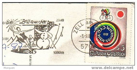 Postal ZELL AM SEE  (Austria) 1987 - Covers & Documents
