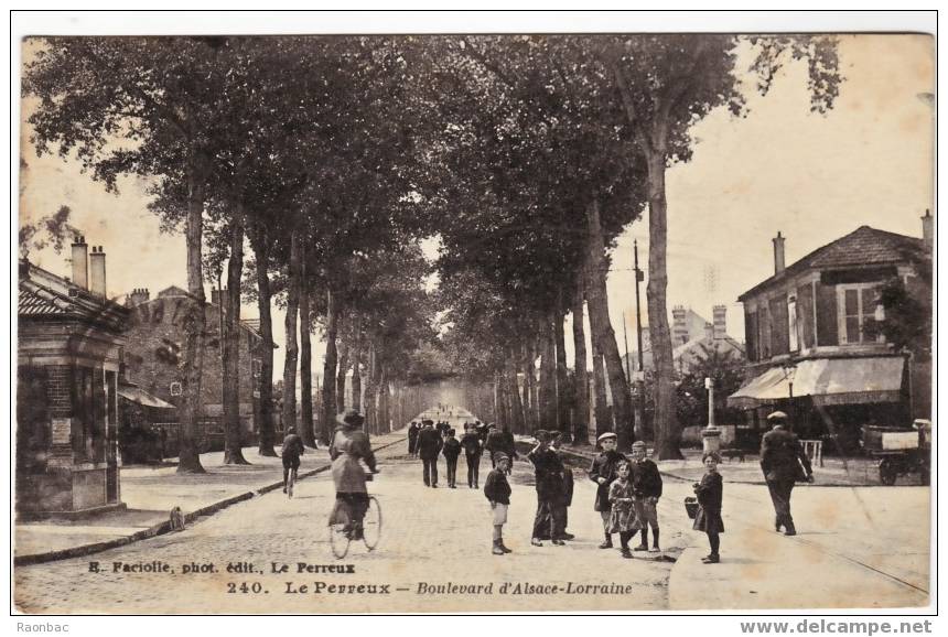 CPA---94---Le Perreux Sur Marne ---BOULEVARD D'ALSACE LORRAINE - Le Perreux Sur Marne