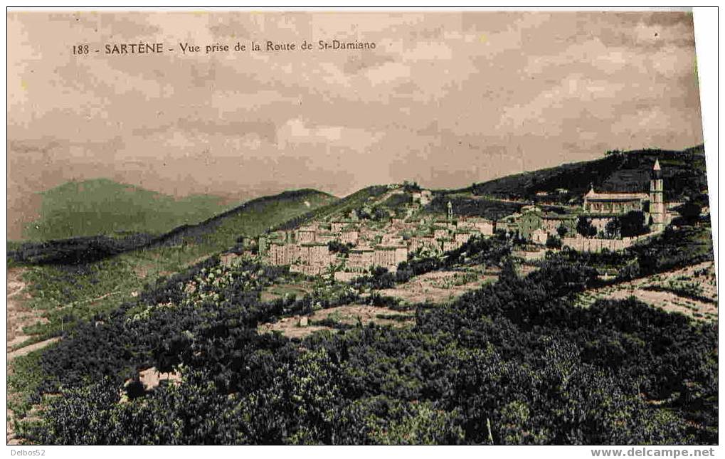 188 - SARTENE - Vue Prise De La Route De St-Damiano - Corse