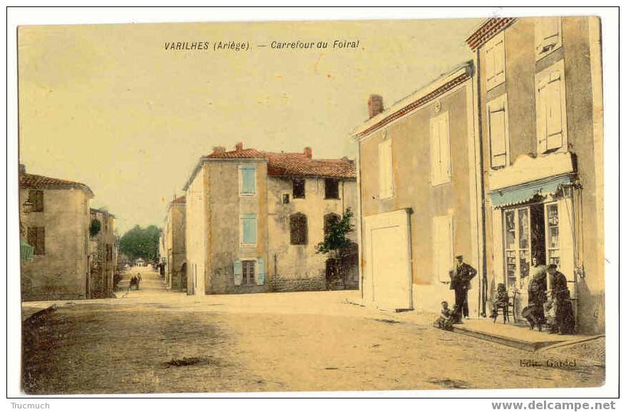 F1837 - VARILHES - Carrefour Du Foiral "en Couleurs" - Varilhes