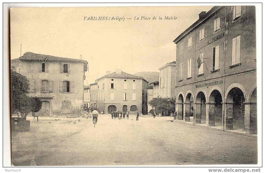 F1836 - VARILHES - La Place De La Mairie - Varilhes