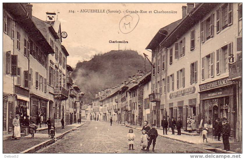 Aiguebelle   -   Grande-Rue Et Charbonnière - Aiguebelle