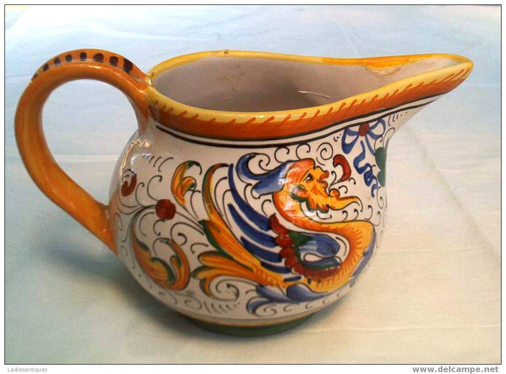 Deruta Raffaellesco Pitcher - Kannetje - Pichet - CR 162 - Deruta (ITA)