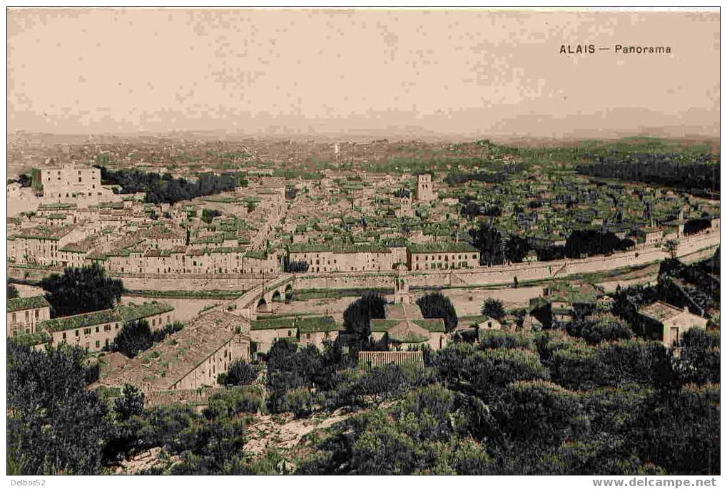 Alais ( Alès ) - Panorama - Alès