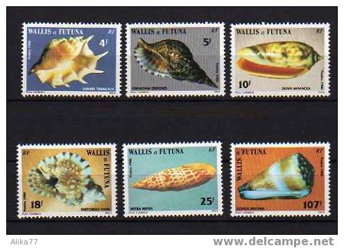 WALLIS FUTUNA    Neuf **   Y. Et T. N° 337 à 342       Cote: 7,80 Euros - Unused Stamps