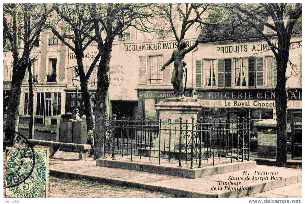 25.- Palaiseau - Statue De Joseph Bara, Tambour De La République - Palaiseau