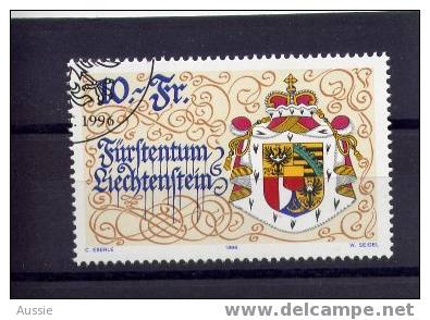 Liechtenstein 1996 Yvertn° 1077 (°) Oblitéré Cote 15 Euro 75ième An De La Nouvelle Constitution - Used Stamps