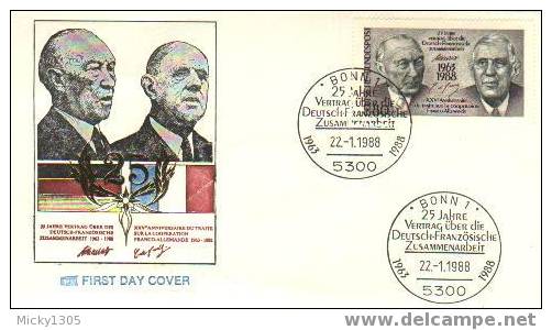 Germany - Mi-Nr 1351 FDC (X044)- - 1981-1990