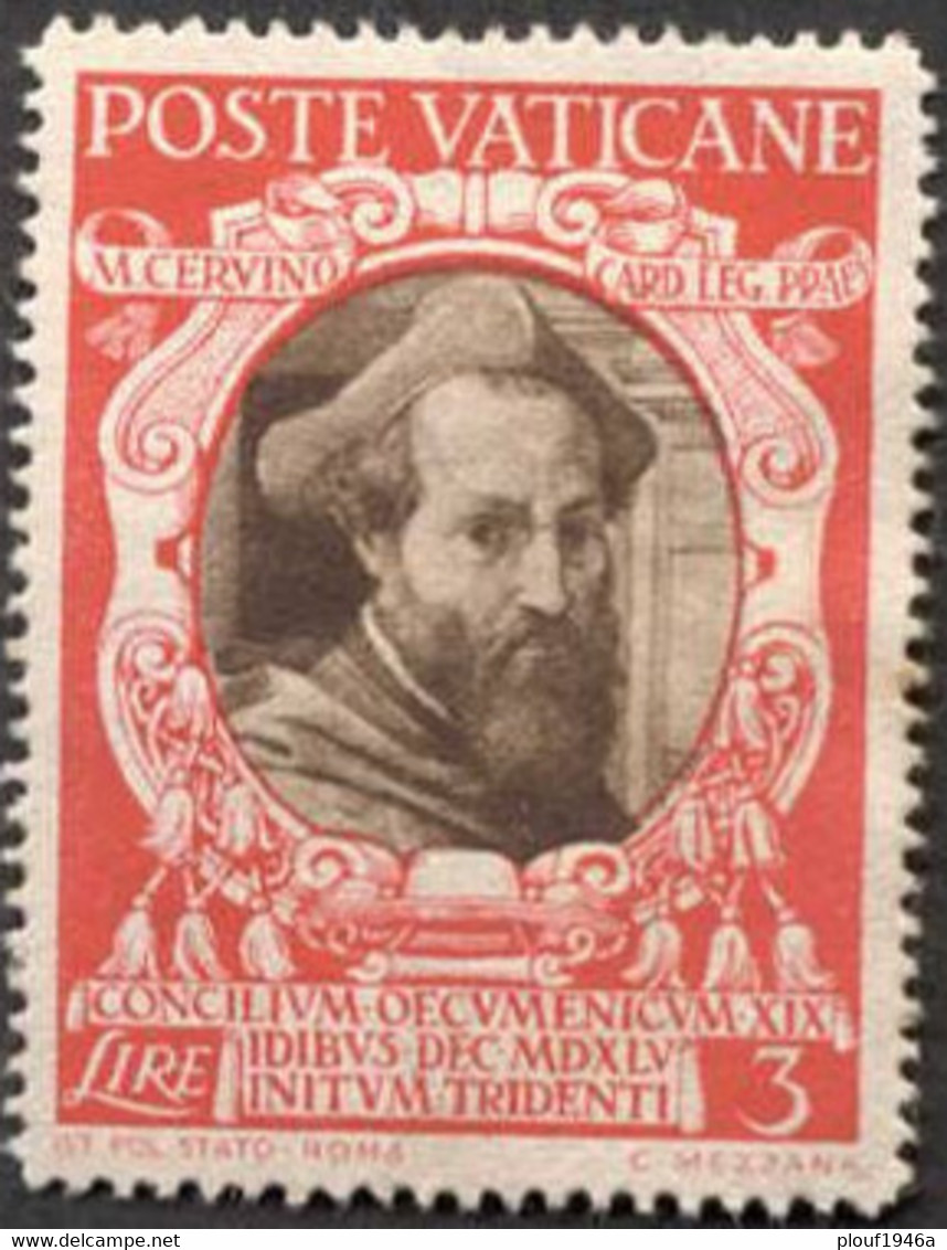 Pays : 495 (Vatican (Cité Du))  Yvert Et Tellier N° :   136 (*) - Nuevos