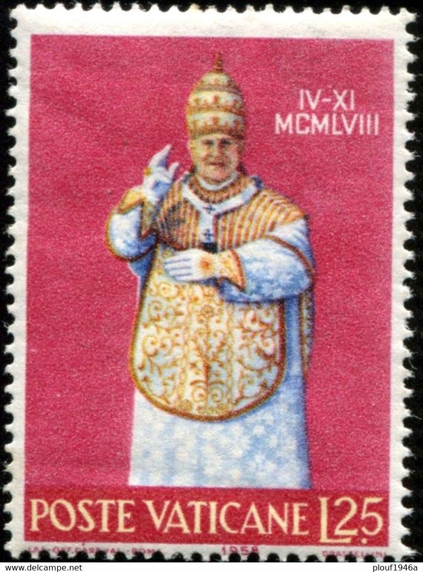 Pays : 495 (Vatican (Cité Du))  Yvert Et Tellier N° :   268 (*) - Unused Stamps