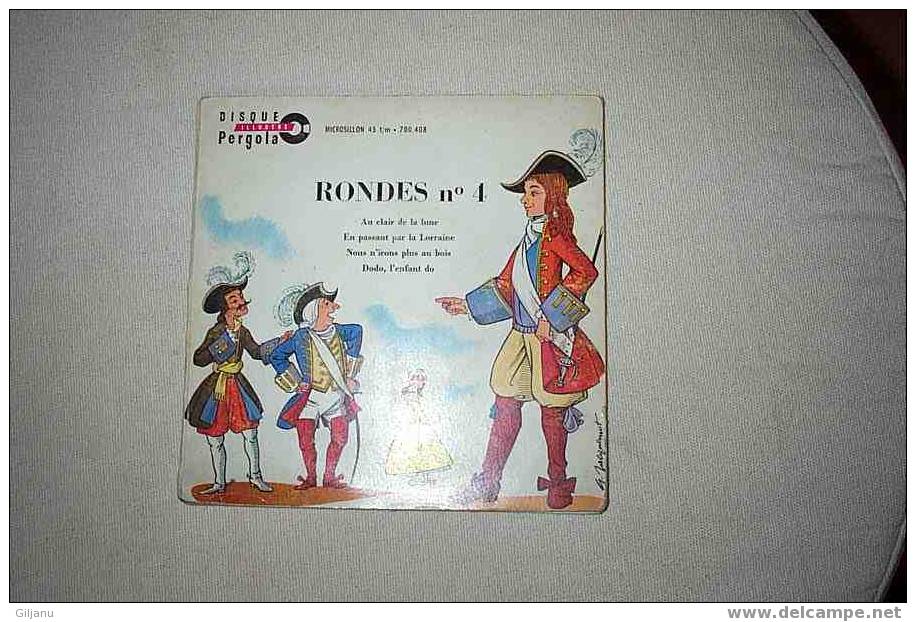 45T   RONDES N 4   ENFANT - Children