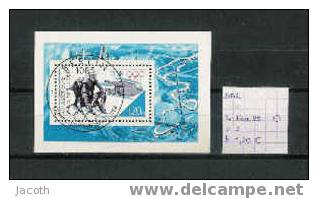 DDR OS 1988 - Yv. Blok 89 Gest./obl./used - Hiver 1988: Calgary