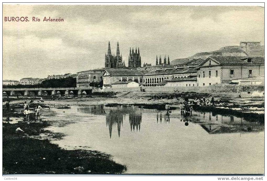 ESPAGNE BURGOS RIO ARLANZON - Burgos