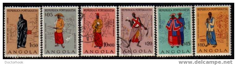 ANGOLA   Scott   # 395-406  F-VF USED - Angola