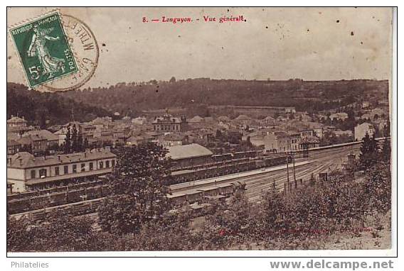 Longuyon  Vue De La Gare1909 - Longuyon