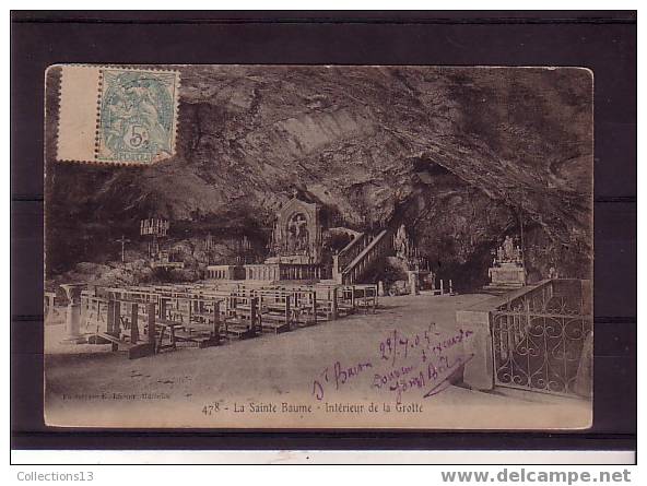 VAR - La Ste Beaume - Interieur De La Grotte - Saint-Maximin-la-Sainte-Baume