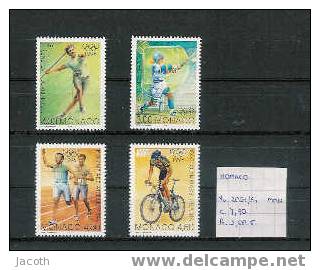 Monaco - OS 1996 - Yv. 2051/54 Postfris/MNH/neuf - Ete 1996: Atlanta