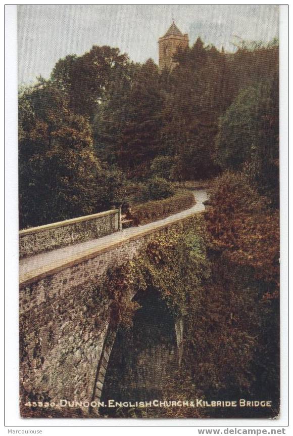 Dunoon. English Church & Kilbride Bridge. - Argyllshire