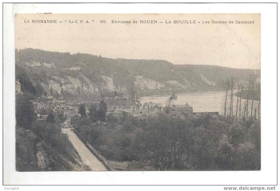 LA BOUILLE  LES ROCHES DE CAUMONT - Bolbec