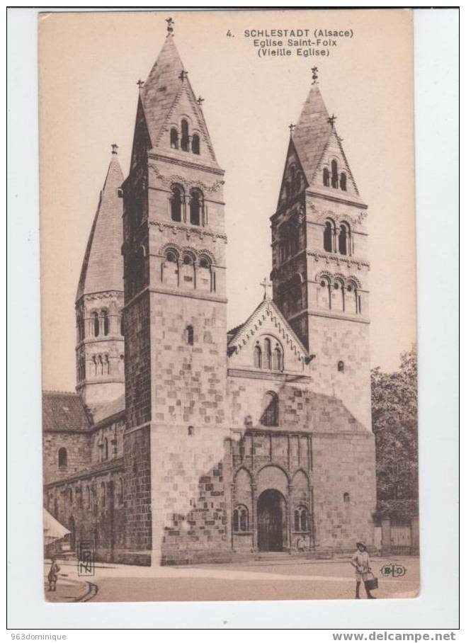 Schlestadt (Alsace) - Eglise Saint-Foix (Vieille Eglise ) - Selestat
