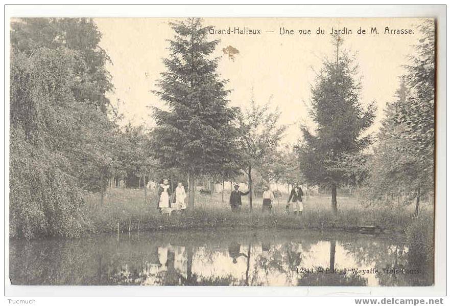 7171 - GRAND-HALLEUX  -  Une Vue Du Jardin De M. Arrasse - Vielsalm