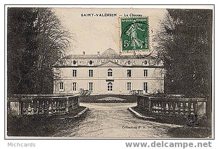 CPA 89 ST VALERIEN - Le Chateau - Saint Valerien