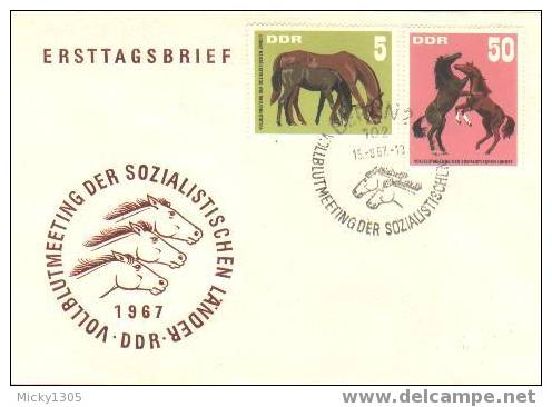 DDR / GDR - FDC Mi-Nr 1302/1305 (F038)- - 1950-1970