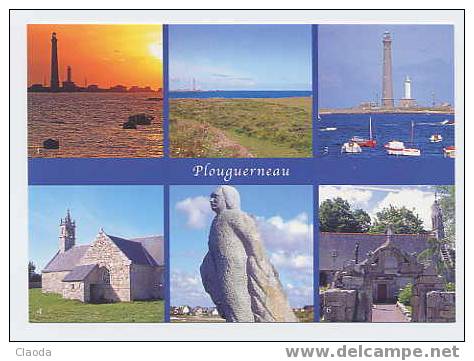 CP PLOUGUERNEAU (Multivues - Phare De L´île Vierge - Chapelle St Michel - Chapelle Du Traon) (2004) - Plouguerneau