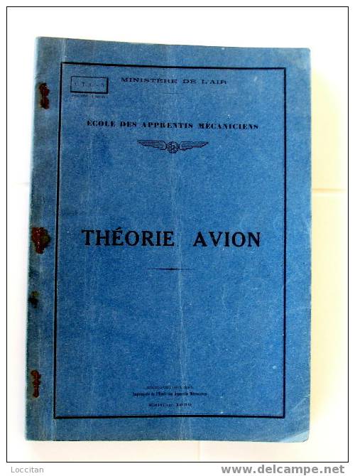 Théorie Avion - Luchtvaart