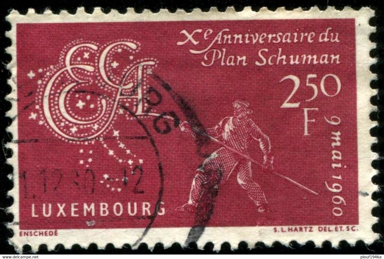 Pays : 286,04 (Luxembourg)  Yvert Et Tellier N° :   578 (o) - Used Stamps