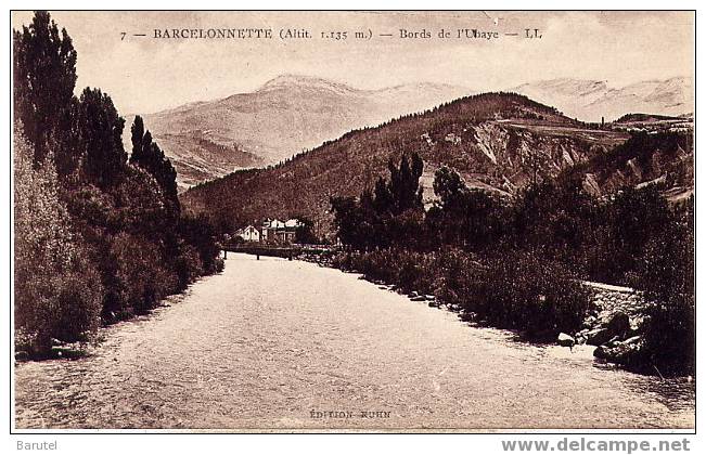 BARCELONNETTE - Bords De L´Ubaye - Barcelonnette