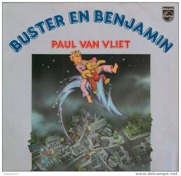 * LP * PAUL VAN VLIET - BUSTER EN BENJAMIN - Humour, Cabaret