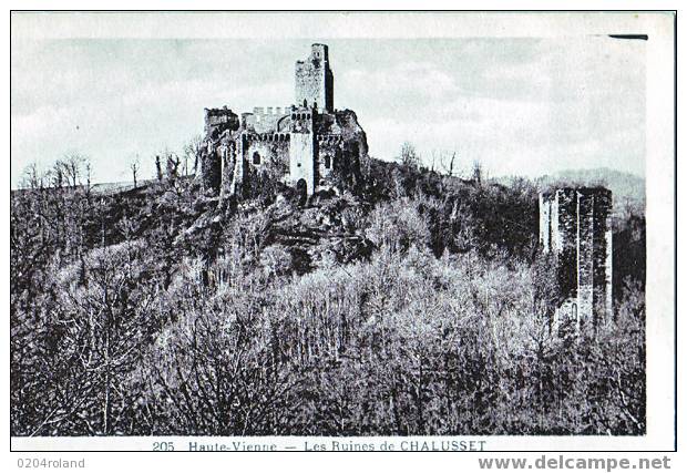 Les Ruines De Chalusset - Aixe Sur Vienne