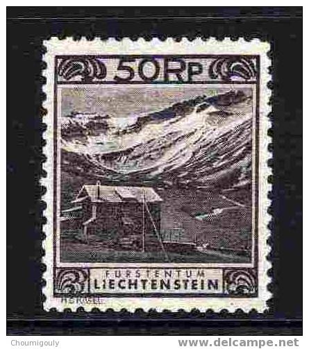 LIECHTENSTEIN 1930 Y&T 102 "50 R. GRIS - BRUN" NEUF XX TTB - Ungebraucht