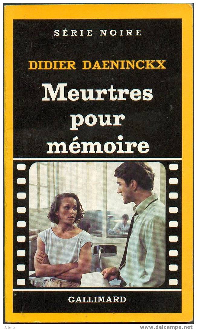 SERIE NOIRE N° 1945 - Réed 1984 - D  DAENINCKX - MEURTRES POUR MEMOIRE - Série Noire