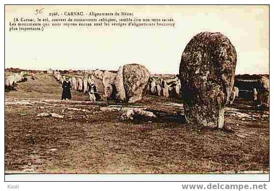 T608MEG-21 CARNAC Alignements De Ménec - 2366 - Dolmen & Menhirs