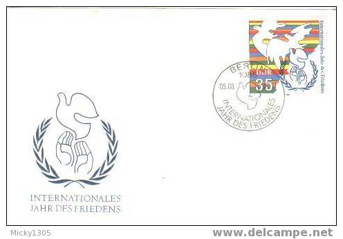 DDR / GDR FDC Mi-Nr 3036 (F373)- - 1981-1990