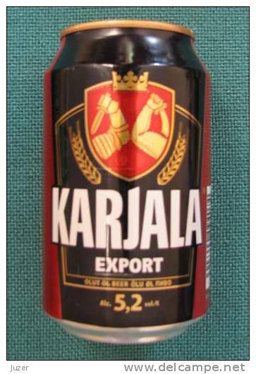 Finland: KARJALA EXPORT Beer Can 33 Cl - Cannettes