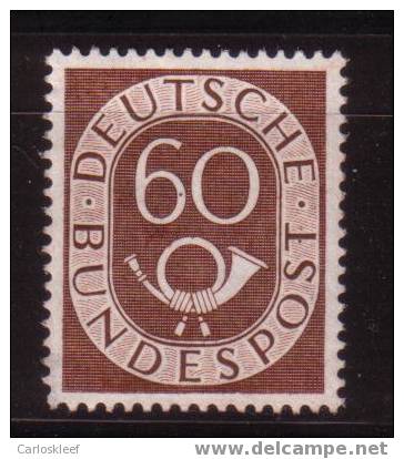 ALLEMAGNE FEDERALE - 1951 - NEUF SANS CHARNIERE - SIGNE PAR EXPERT - Neufs