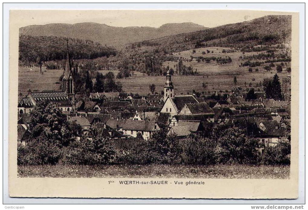 H83 - WOERTH-sur-SAUER - Vue Générale - Wörth