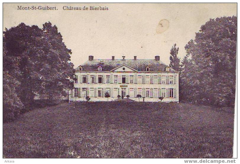 MONT-ST-GUIBERT = Château De Bierbais  (ss Edit.) - Mont-Saint-Guibert