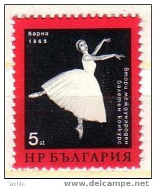 BULGARIE - 1965 - Ballet - 1v** - Tanz