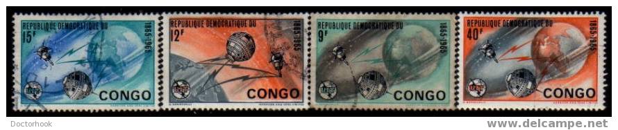 CONGO DEMOCRATIC REPUBLIC   Scott   #  534-41  VF USED - Afgestempeld