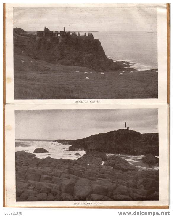 ENVELOPPE EN PARFAIT ETAT DE 5 CARTES DE GIANT'S CAUSEWAY / VOIR PHOTOS / RARE +++ - Antrim