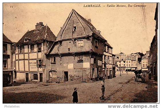 LAMBALLE   RUE CORNEMUSE 1906 - Lamballe